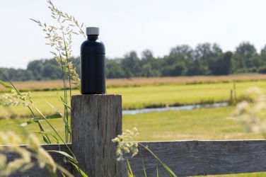 Logo trade business gift photo of: Soda RCS certified re-steel carbonated drinking bottle