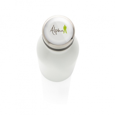 Logo trade promotional gifts picture of: Deluxe stainless steel water bottle