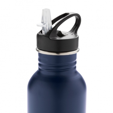 Logo trade business gifts image of: Deluxe stainless steel activity bottle