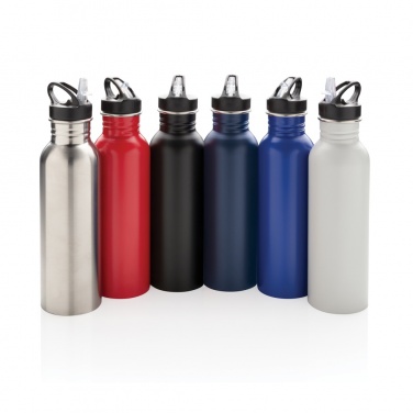 Logo trade promotional gifts picture of: Deluxe stainless steel activity bottle