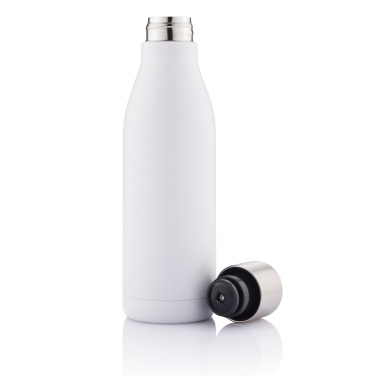 Logo trade promotional products image of: UV-C steriliser vacuum stainless steel bottle