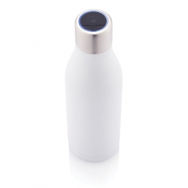 Logotrade promotional merchandise picture of: UV-C steriliser vacuum stainless steel bottle