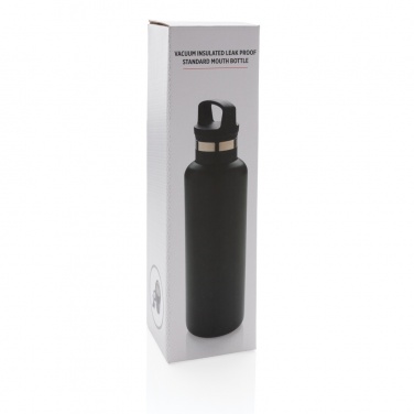 Logo trade promotional products picture of: Vacuum insulated leak proof standard mouth bottle