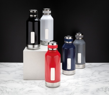 Logotrade promotional products photo of: Leak proof vacuum bottle with logo plate