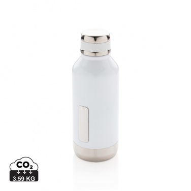 Logo trade business gift photo of: Leak proof vacuum bottle with logo plate
