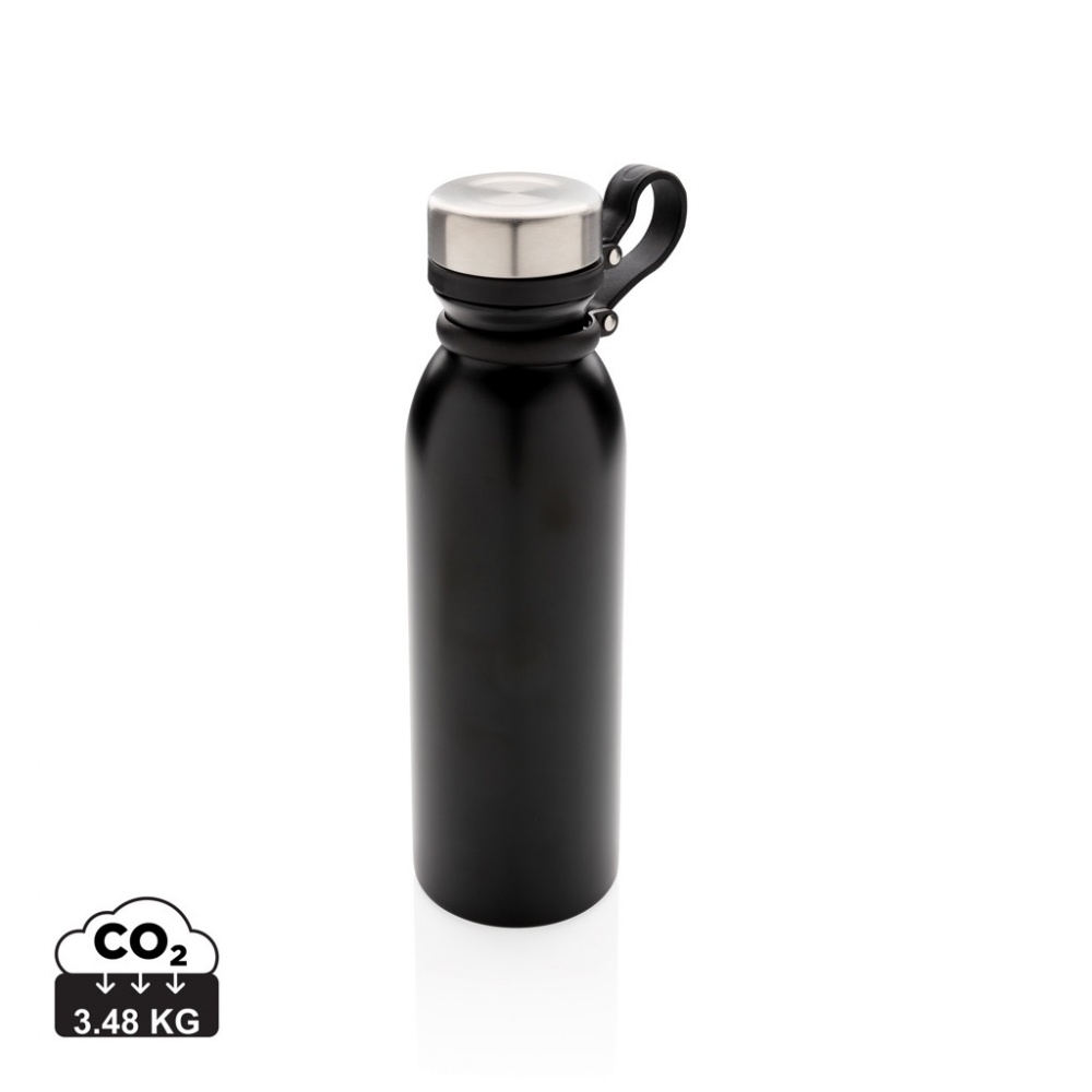 Logotrade promotional giveaway image of: Copper vacuum insulated bottle with carry loop