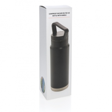Logotrade promotional giveaways photo of: Leakproof vacuum on-the-go bottle with handle