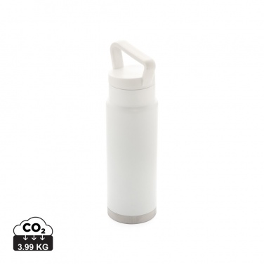 Logo trade promotional gifts image of: Leakproof vacuum on-the-go bottle with handle