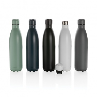 Logo trade advertising product photo of: Solid colour vacuum stainless steel bottle 750ml