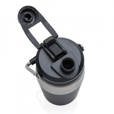 Logotrade advertising products photo of: Vacuum stainless steel dual function lid bottle 500ml
