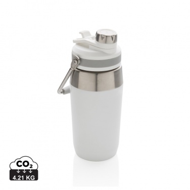 Logo trade promotional products picture of: Vacuum stainless steel dual function lid bottle 500ml