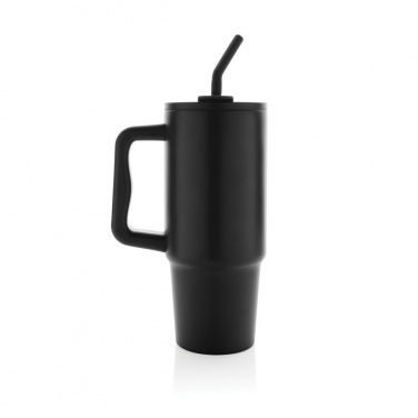 Logo trade promotional gifts picture of: Embrace deluxe RCS recycled stainless steel tumbler 900ml