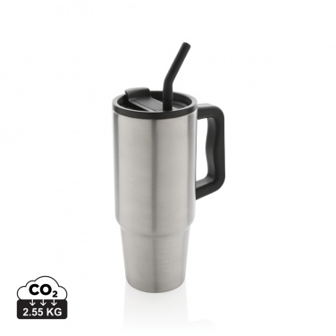 Logo trade promotional gifts picture of: Embrace deluxe RCS recycled stainless steel tumbler 900ml