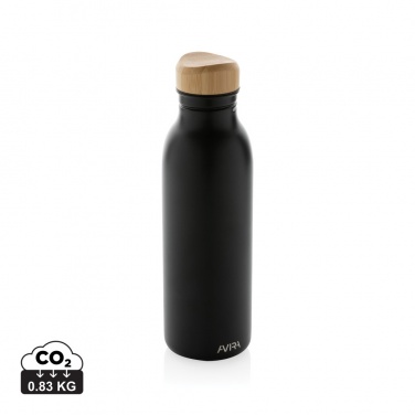 Logo trade corporate gifts image of: Avira Alcor RCS Re-steel single wall water bottle 600 ML