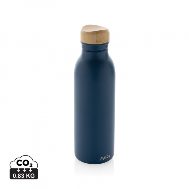 Logo trade corporate gifts picture of: Avira Alcor RCS Re-steel single wall water bottle 600 ML