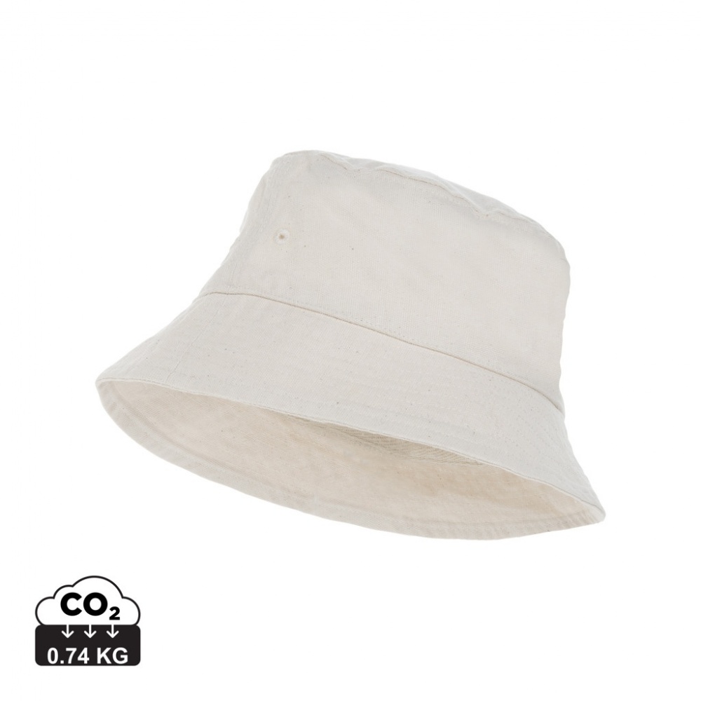 Logotrade promotional product image of: Impact Aware™ 285 gsm rcanvas one size bucket hat undyed