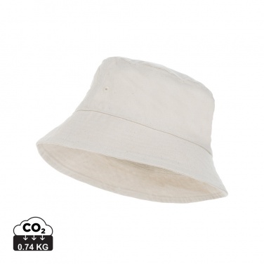 Logotrade advertising products photo of: Impact Aware™ 285 gsm rcanvas one size bucket hat undyed