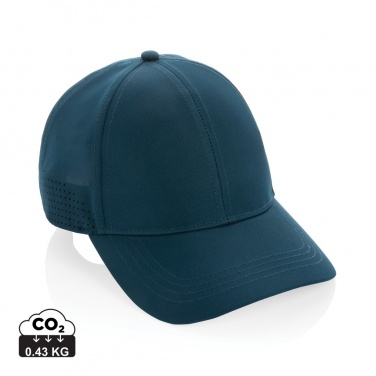 Logo trade promotional merchandise image of: Impact AWARE™ RPET 6 panel sports cap