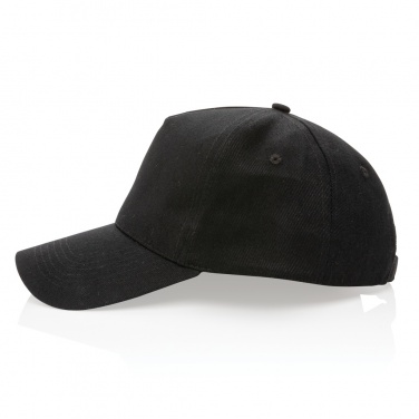 Logotrade promotional item image of: Impact 5panel 280gr Recycled cotton cap with AWARE™ tracer