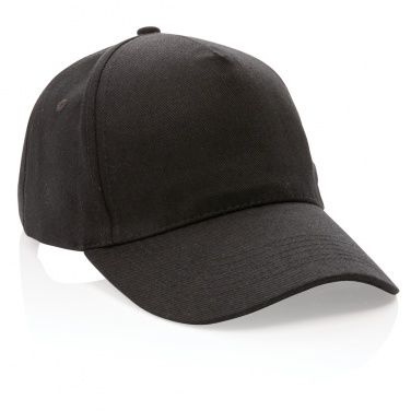 Logotrade corporate gift picture of: Impact 5panel 280gr Recycled cotton cap with AWARE™ tracer