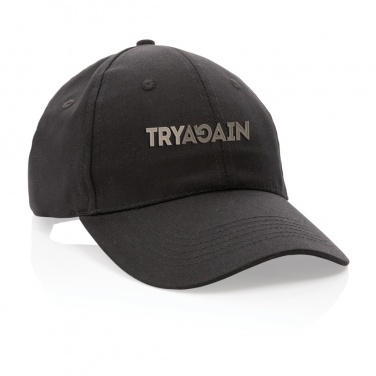 Logotrade promotional giveaway picture of: Impact 6 panel 190gr Recycled cotton cap with AWARE™ tracer