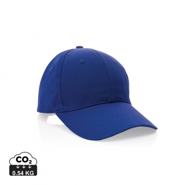 Logotrade promotional item image of: Impact 6 panel 190gr Recycled cotton cap with AWARE™ tracer