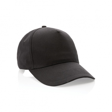 Logotrade advertising product image of: Impact 5 panel 190gr Recycled cotton cap with AWARE™ tracer