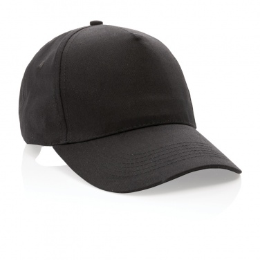 Logotrade promotional giveaways photo of: Impact 5 panel 190gr Recycled cotton cap with AWARE™ tracer