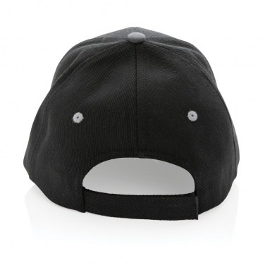Logotrade promotional items photo of: Impact AWARE™ Brushed rcotton 6 panel contrast cap 280gr