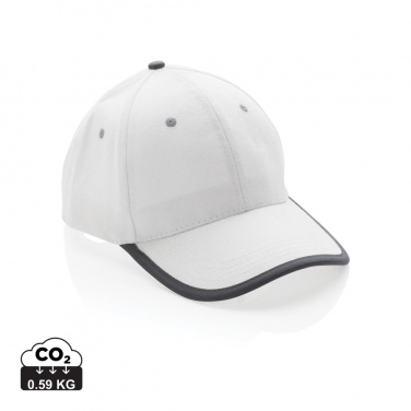 Logotrade promotional giveaway picture of: Impact AWARE™ Brushed rcotton 6 panel contrast cap 280gr