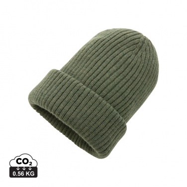 Logo trade promotional merchandise photo of: Impact AWARE™  Polylana® double knitted beanie