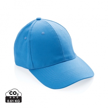 Logo trade promotional product photo of: Impact 6 panel 280gr Recycled cotton cap with AWARE™ tracer