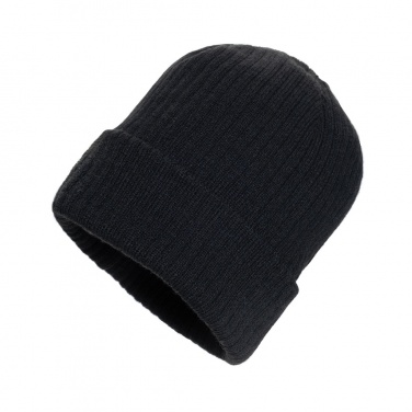 Logo trade promotional merchandise photo of: Pryor AWARE™ Polylana® beanie with cuff