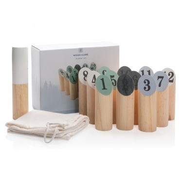 Logo trade promotional products picture of: Wooden scatter set