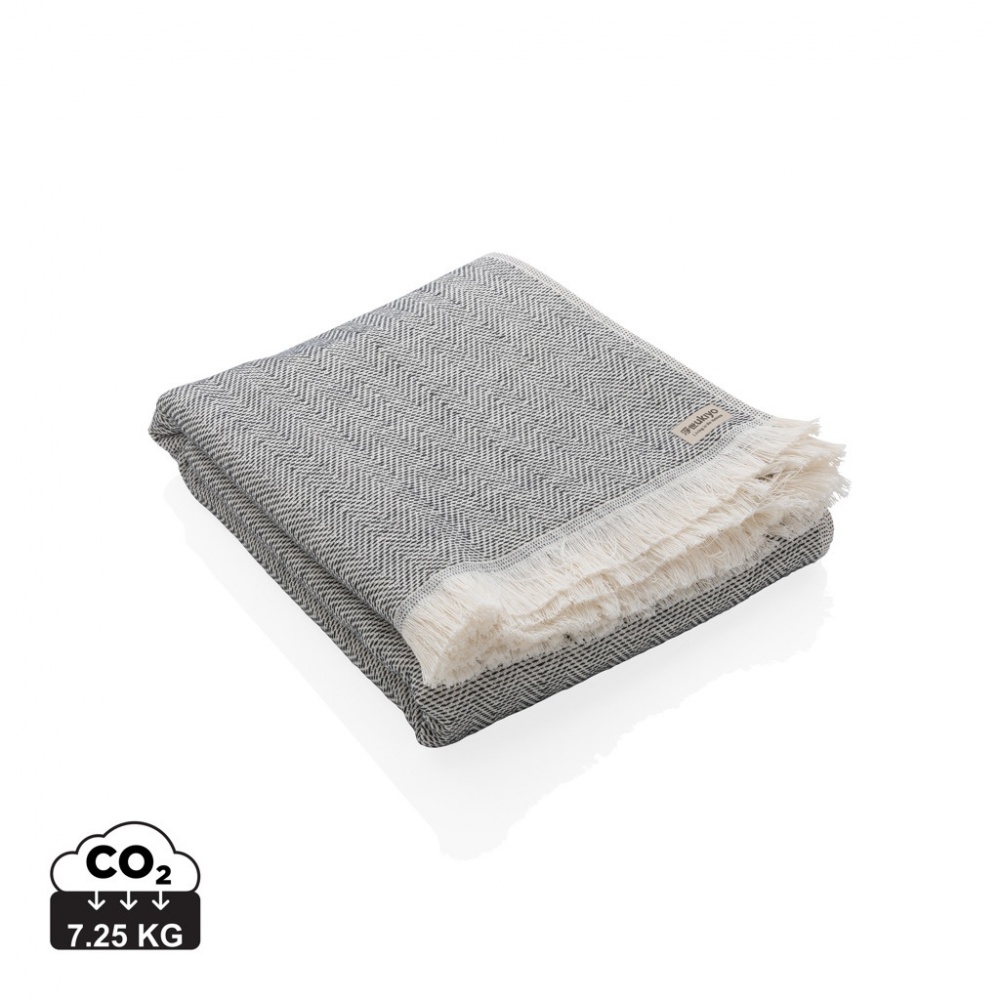 Logotrade corporate gift picture of: Ukiyo Hisako AWARE™ 4 Seasons towel/blanket 100x180