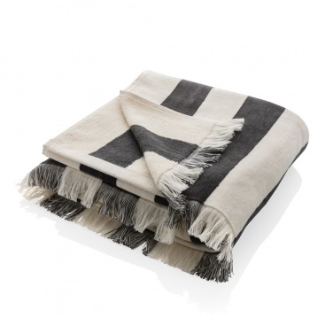 Logotrade promotional giveaway picture of: Ukiyo Yukari AWARE™ XL deluxe beach towel 100x180cm