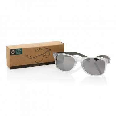 Logotrade corporate gift picture of: Gleam RCS recycled PC mirror lens sunglasses