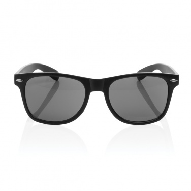 Logo trade promotional giveaways picture of: GRS recycled PC plastic sunglasses