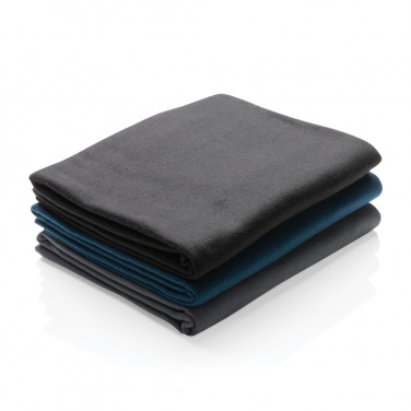 Logo trade promotional gifts picture of: Fleece blanket in pouch