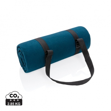 Logo trade business gift photo of: Impact AWARE™ RPET picnic blanket