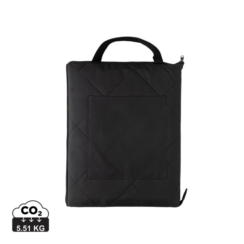 Logo trade promotional merchandise picture of: Impact Aware™ RPET foldable quilted picnic blanket
