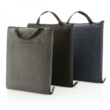 Logotrade promotional gift picture of: Impact Aware™ RPET foldable quilted picnic blanket
