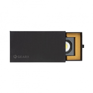 Logotrade advertising products photo of: Gear X RCS recycled plastic USB pocket work light 260 lumen