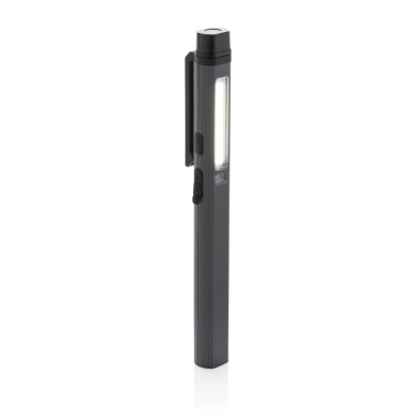 Logo trade promotional giveaway photo of: Gear X RCS recycled plastic USB rechargeable pen light