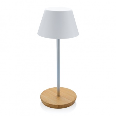Logotrade advertising products photo of: Pure Glow RCS usb-rechargeable recycled plastic table lamp