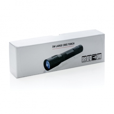 Logotrade promotional merchandise image of: 3W large CREE torch
