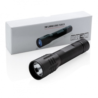 Logotrade promotional merchandise picture of: 3W large CREE torch