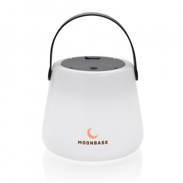 Logotrade promotional giveaways photo of: SolarGlow RCS recycled ABS USB-rechargeable outdoor light