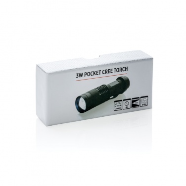 Logo trade corporate gift photo of: 3W pocket CREE torch