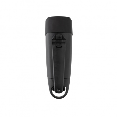 Logotrade promotional gift picture of: Lightwave RCS rplastic USB-rechargeable torch with crank
